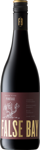 False Bay 'Bush Vine' Pinotage, Coastal Region, South Africa